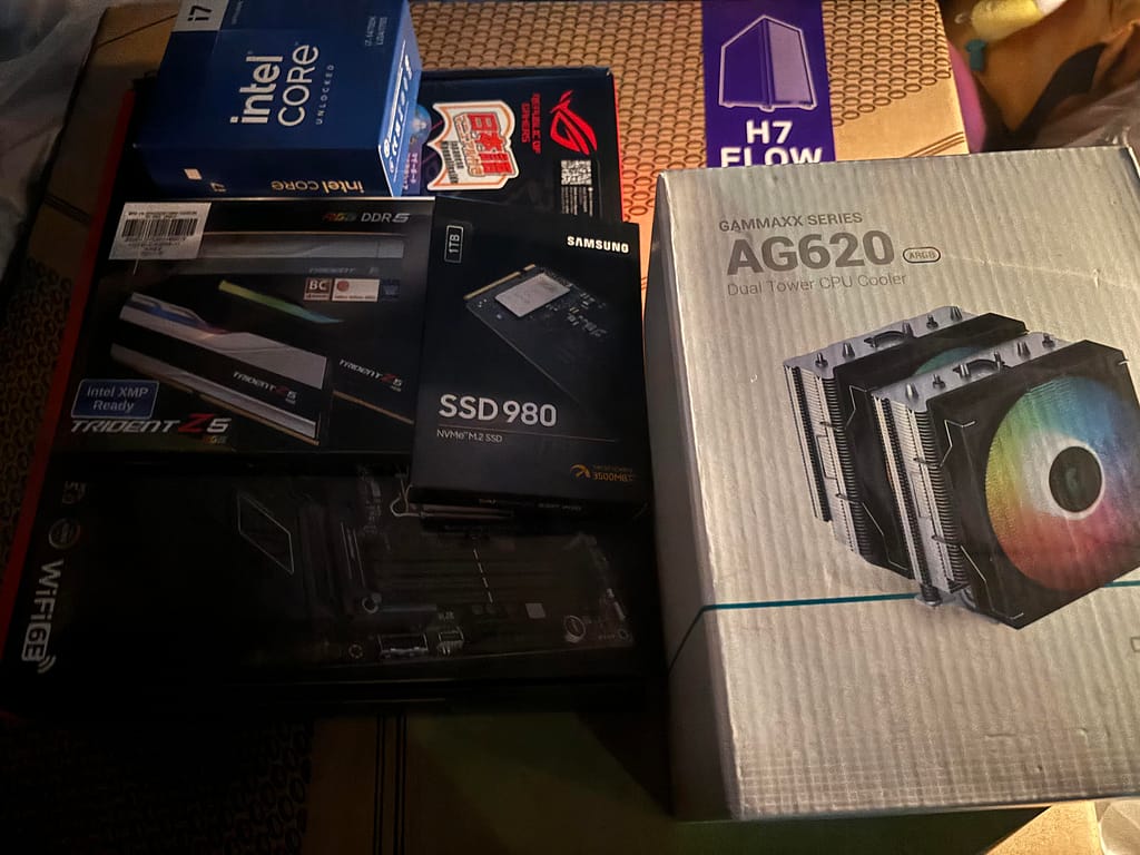 intel第14世代自作PCパーツセット